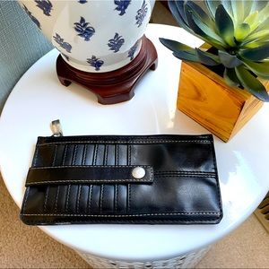 Baggallini Black Card Holder Wallet